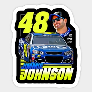 Jimmie Johnson Legende numéro Sticker